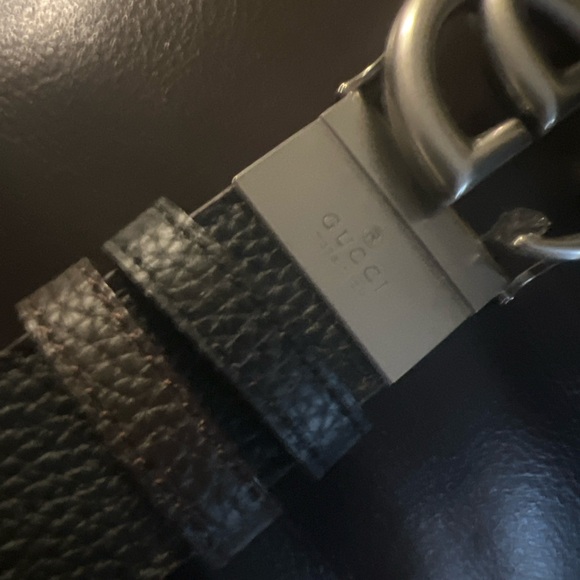 Gucci Maramount silver buckle reversible belt - Picture 8 of 13